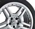 AMG Wheel, light-alloy, 19" Style IV, multi-piece, titanium grey paint finish
